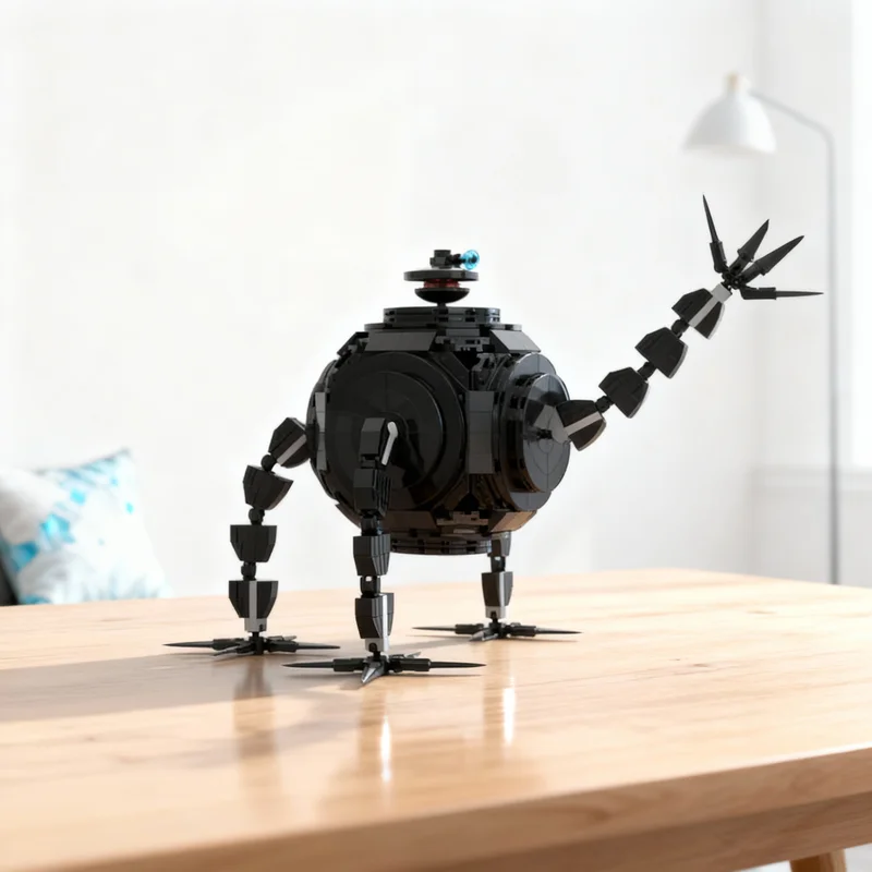 

433 детали MOC Incredibles Omnidroid Disneieny, модель из строительных блоков, декор для стола, украшение для рабочего стола, декор для дома, декор для комнаты, подарок для мальчиков