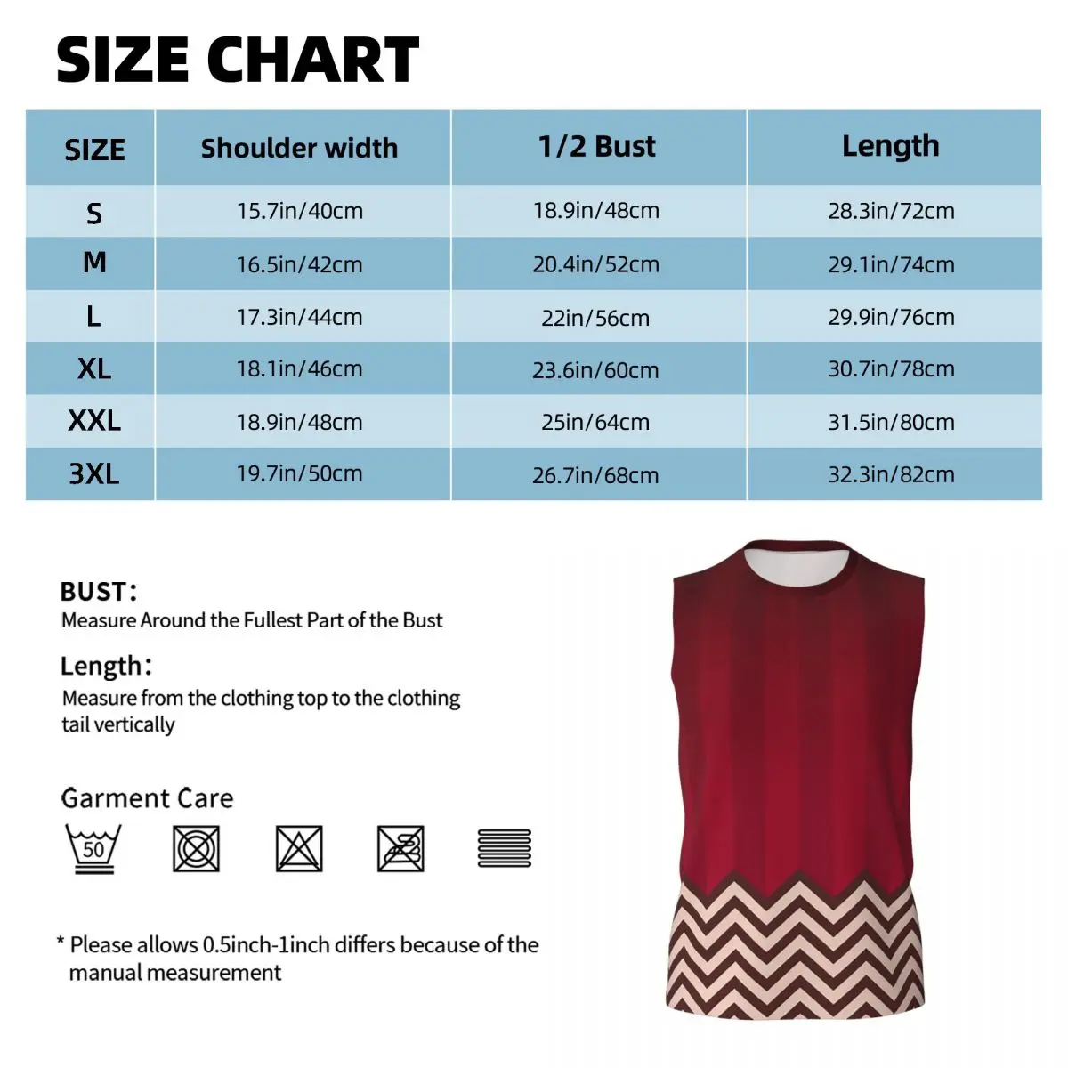 Twin Peaks Red Room Men Printed Sleeveless T-shirt Casual Hip Hop Street Style Beach Holiday Tank Tops
