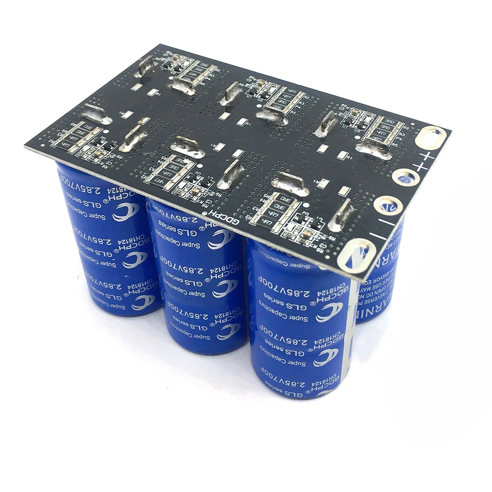 ตัวเก็บประจุแบบ17V116F ตัวเก็บประจุแบบซูเปอร์2.85V700F ตัวเก็บประจุสำหรับยานยนต์ gdcph