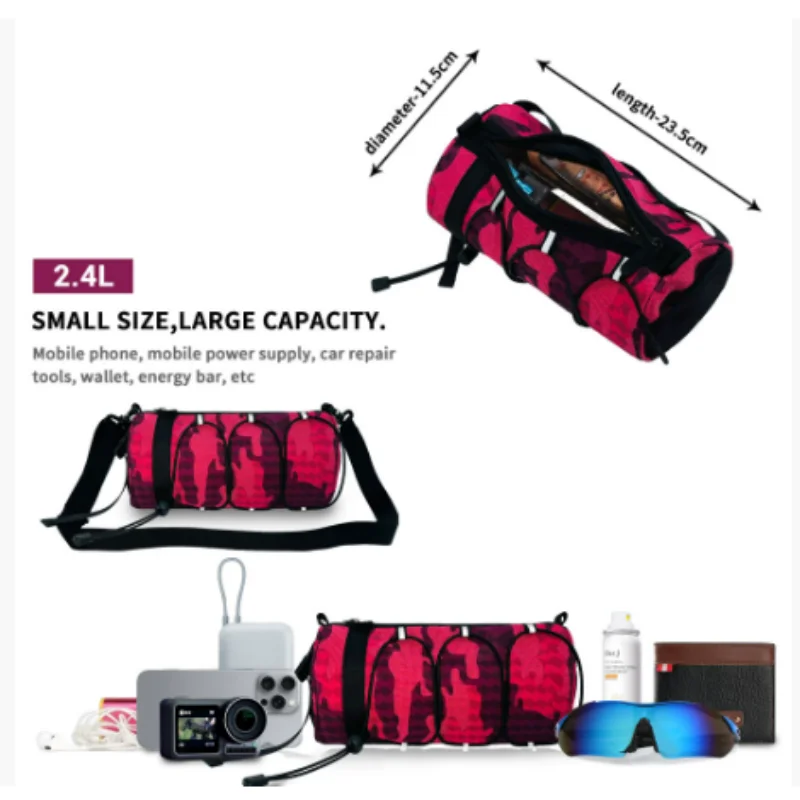 ISURE MARINE Bicycle Bag Large Capacity Storage Bag Outdoor Waterproof Riding Bag Bicycle Storage Bag