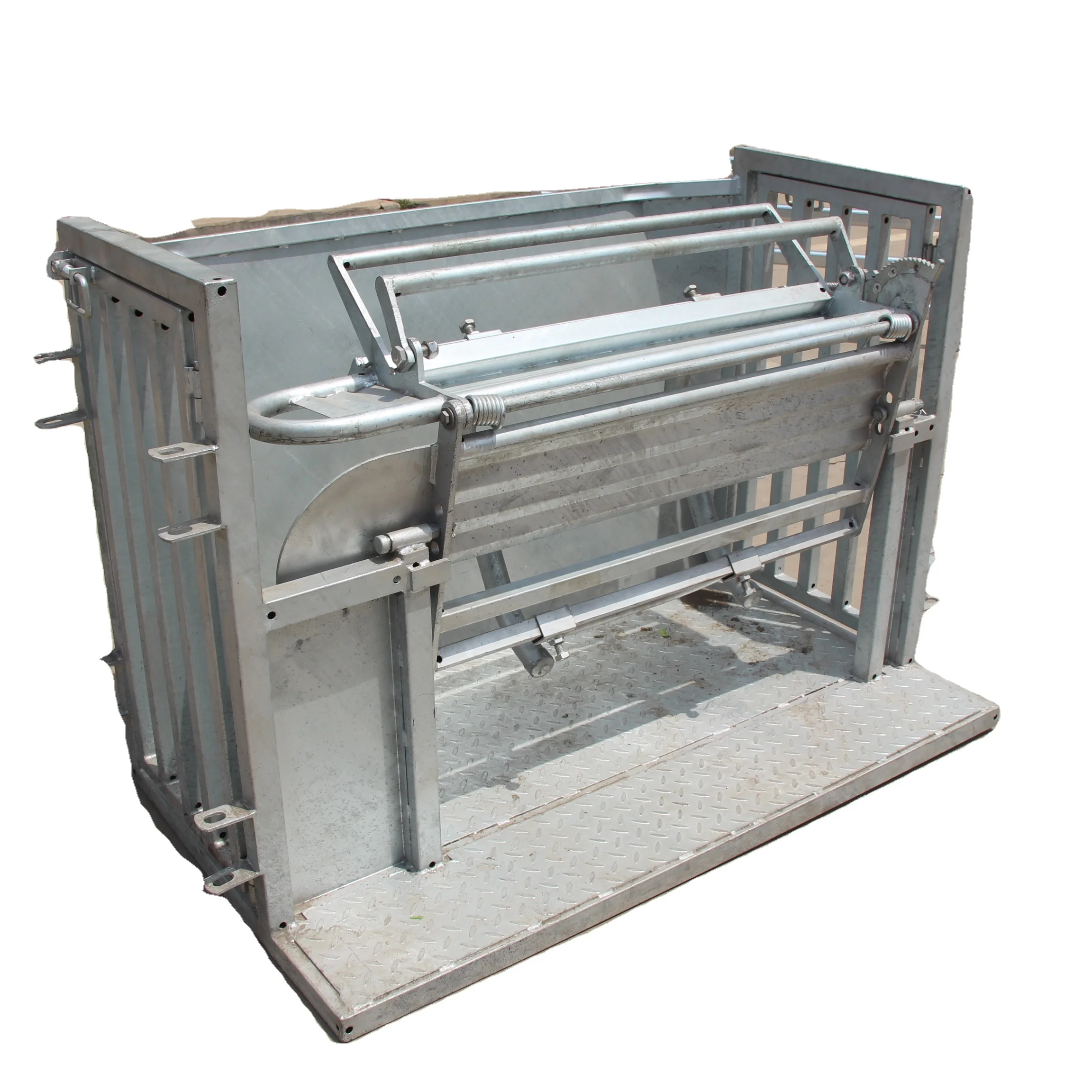 Galvanized Steel Sheep Yard Equipment  Handler  Sheep Turnover Crate