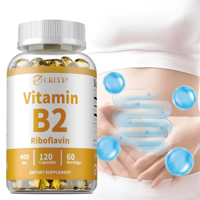 

Капсулы с витамином B2 400 мг — помогают снимать усталость, улучшить пищеварение, снижает стресс, улучшает поддержку настроения, иммунитетную добавку