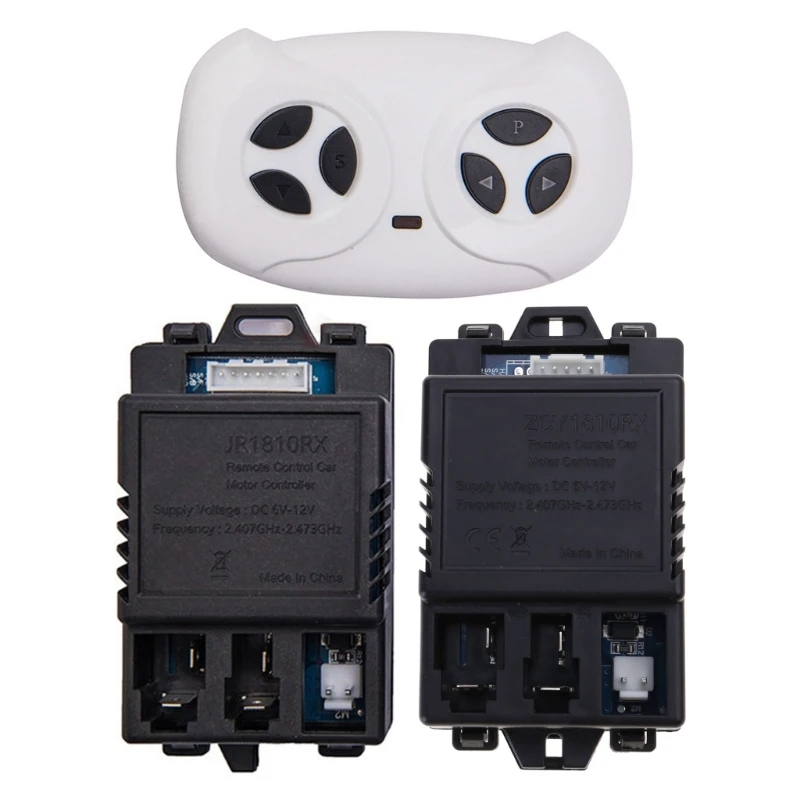 เด็กไฟฟ้าของเล่นรถตัวควบคุมเมนบอร์ดรีโมทคอนโทรล 2.4G 5pin/7pin สำหรับ JR1810RX ไฟฟ้า 4 ล้อรถ Dropship