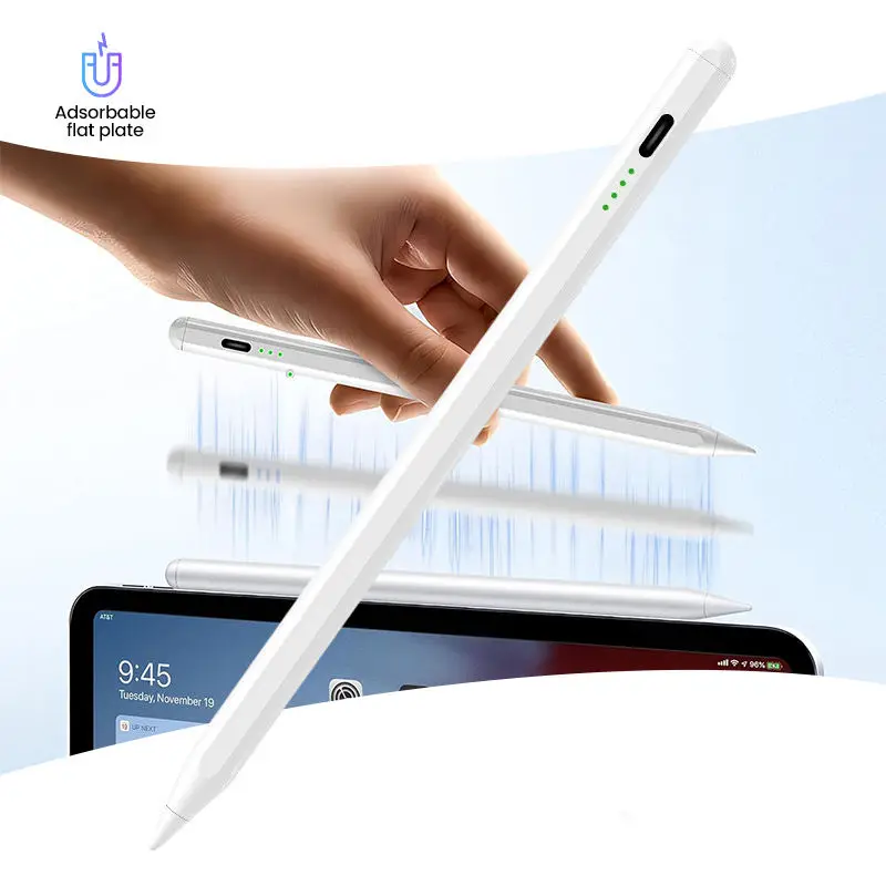 

Стилус со светодиодным цифровым дисплеем мощности для Lenovo Samsung Huawei Tablet Touch Pen для Android Xiaomi 6 pro 6S Pro Redmi SE