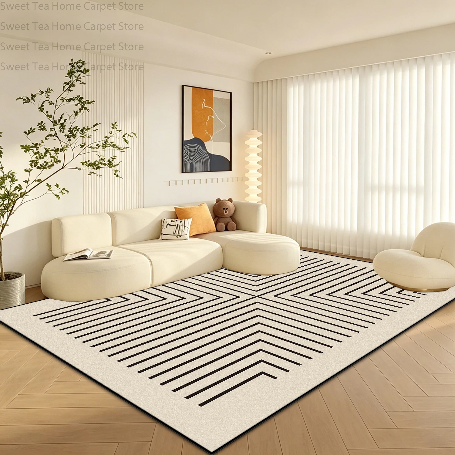Nordic Geometry Living Room Ar - Outdoor Furniture Cafe 评论和价格