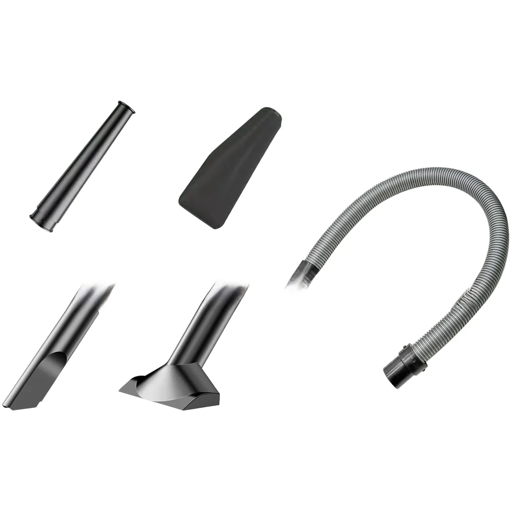 7-Piece Electric Blower Vacuum Kit with Wide Narrow Suction Heads Dust Collection Tube Compatible with Standard Blowers