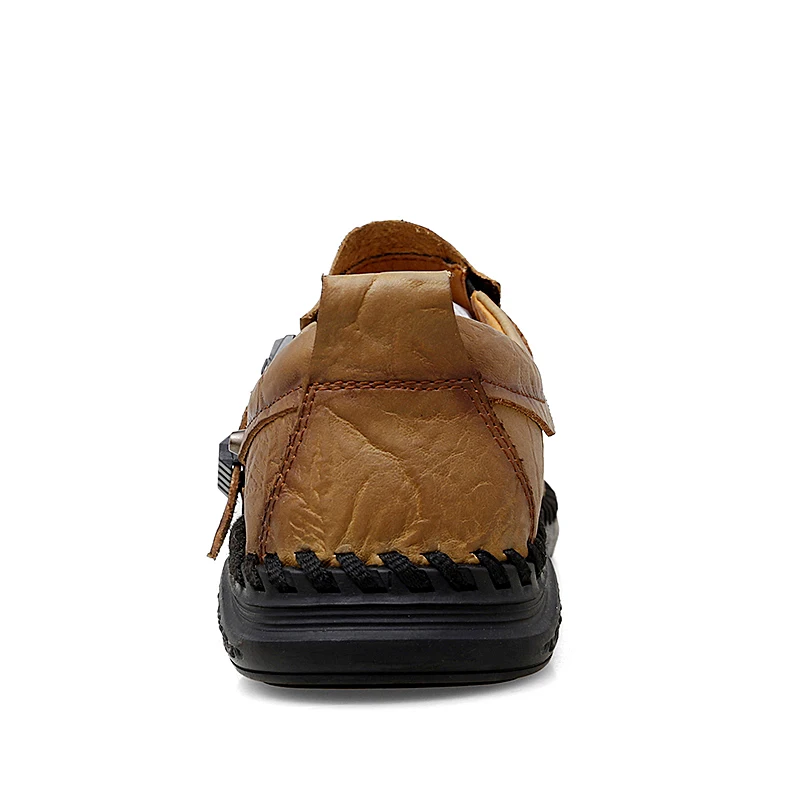 Genuine Leather Fashion Casual Men\'s Shoes Casual Shoes Walking Shoes Trekking Shoe Leather Shoes Sewing Shoes Flats Breathable