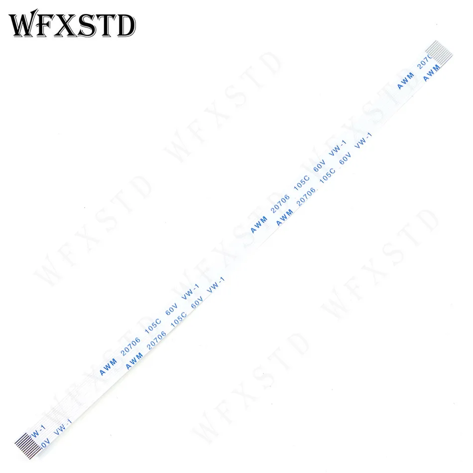 150mm 6.5mm 12Pins Type A Same Side Connect New Flex cable AWM 20706 105C 60V VW-1 Same side copper Contact Pins