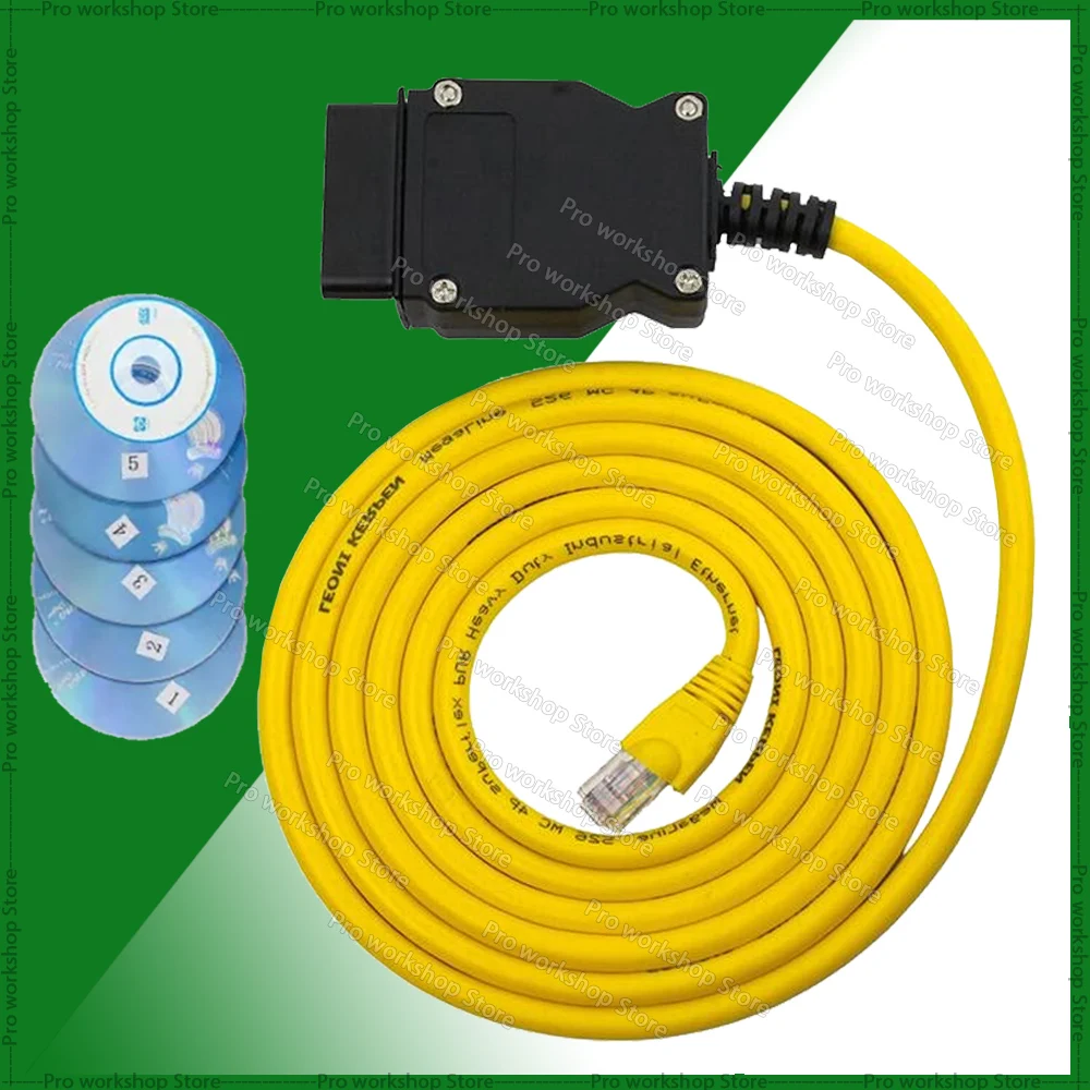 Ecu Programmer For Bmw F Series - สายเคเบิล ESYS ENET สำหรับ BMW ใช้กับระบบ