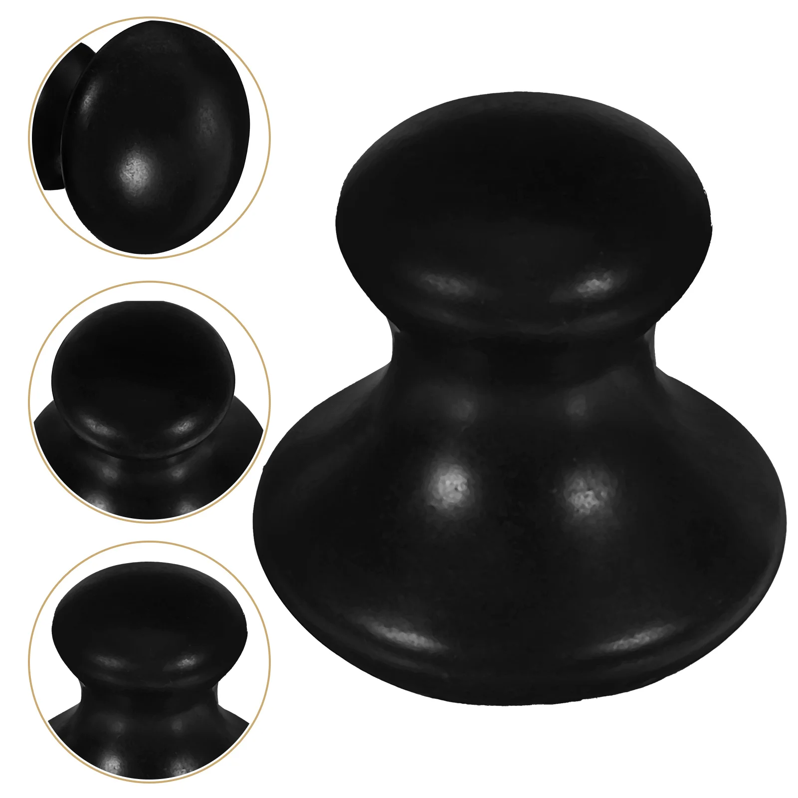 

2 pcs Massage Mushroom Shaped for Women Men Spa Home Massage Stone Use Essential Oil Relaxation Gift