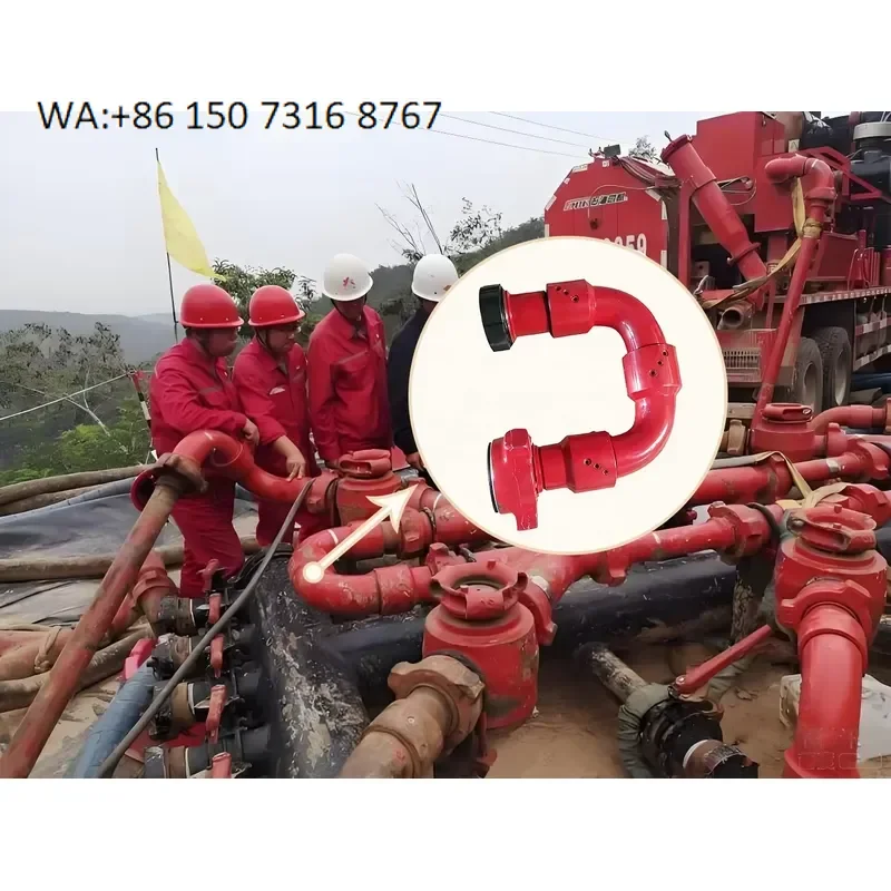 API 6A Long Radius Movable Swivel Joint 360 Degree Active Elbow 2''140MPa Forged Alloy Steel Welding/Threaded Buckle Oilfield