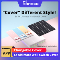 SONOFF TX Ultimate Smart WiFi Wall Touch Switch Cover Replaceable Stylish Cartoon Star Version Compatible with T5-86 Wall Switch