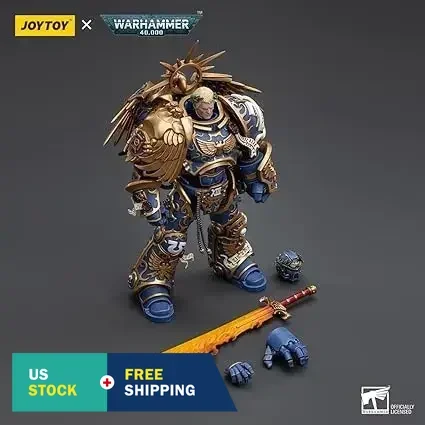 HiPlay JOYOY Warhammer 40K Roboute Guilliman Ultramarines Primarch Figurine d'action 1/18