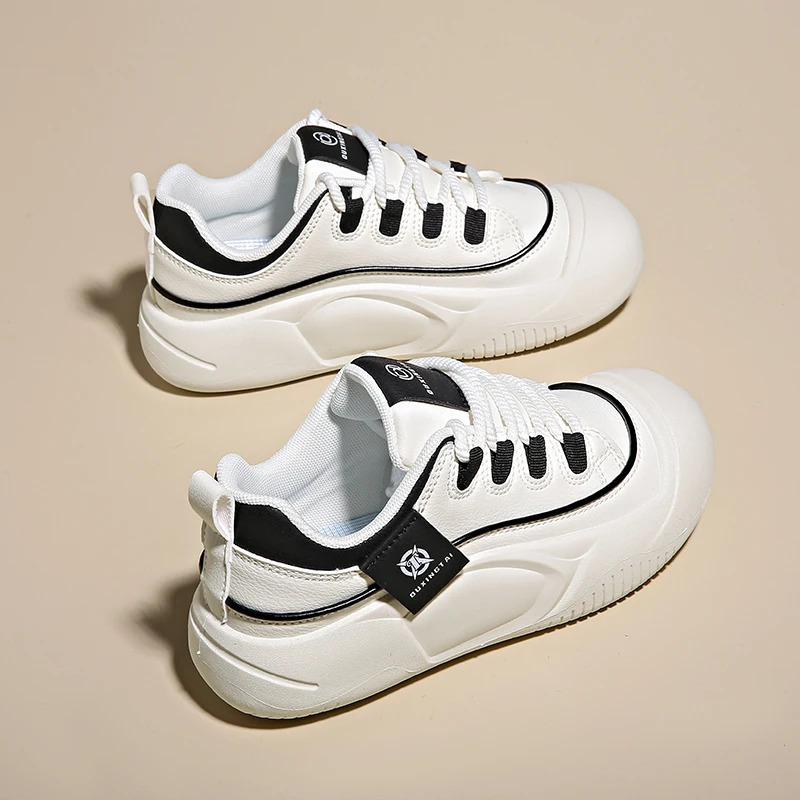 

Summer Trend New Spring Casual Sports Shoes Small White Shoes Women's Shoes Students Korean Version Casual Shoes Board Shoes