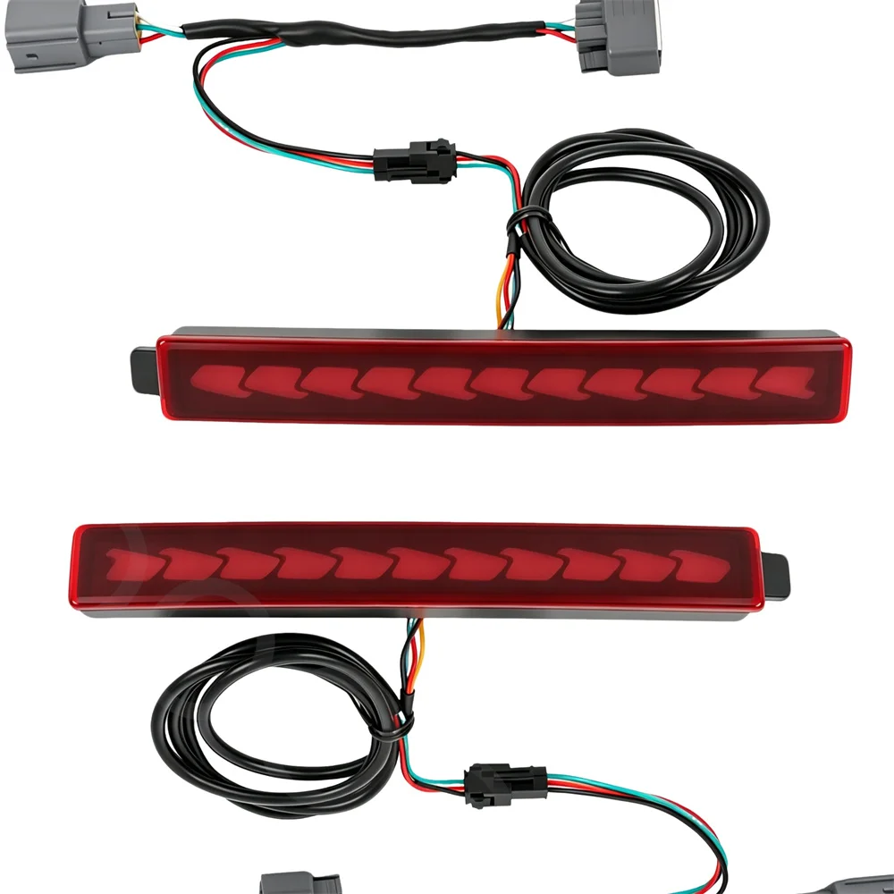 

Rear Fog Running lights fit for 6th gen 4runner 2025 2026 2027 Brake Turn signal light accessory