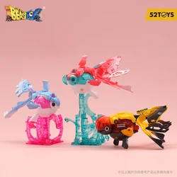 52TOYS Beastbox BB-59 ORBITAL&HALO&UNREAL Deformation Robot, Converting in Mecha and Cube, Action Figure, with 4cm storage box