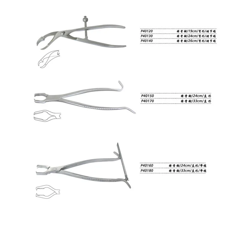 Centralized multi tooth bone holding forceps reduction forceps JZ Jinzhong orthopedic surgical instruments medical pelvis and li