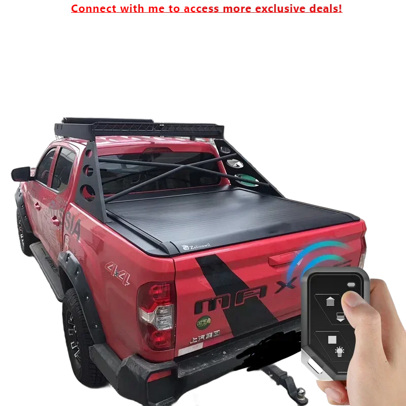 

Zolionwil Electric Automatic Pick Up Roller Lid Pickup Truck Tonneau Bed Cover For LDV Maxus T60 T70 T90