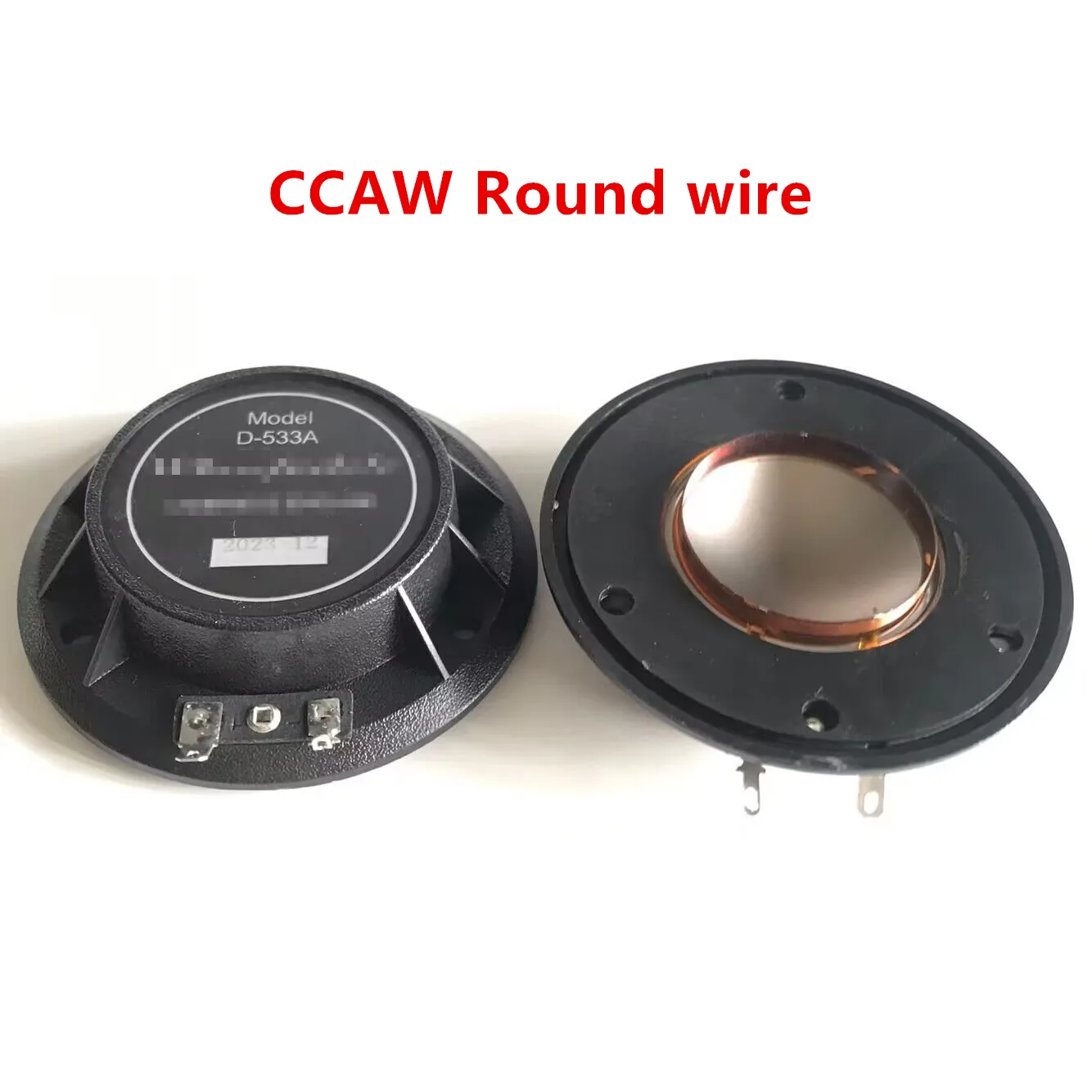 고품질 D-533A diaphramm 2 개 EVP-X12, X15, X215, Titan, 8ohm PURE 알루미늄 wire