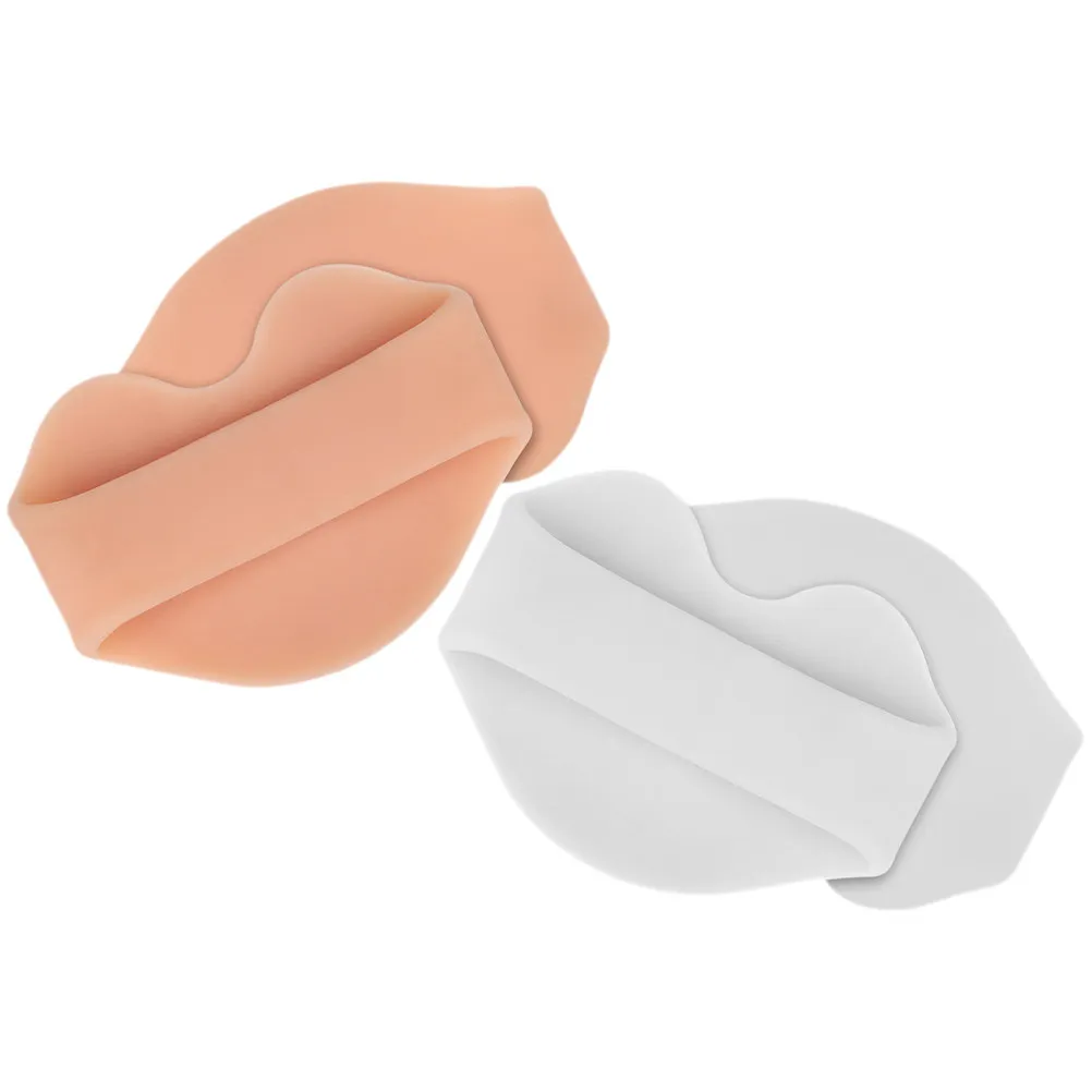 2Pairs Forefoot Support Cushions Metatarsal Pads for Pain Relief Comfortable Hole Design Portable Replaceable Anti-Slip Daily