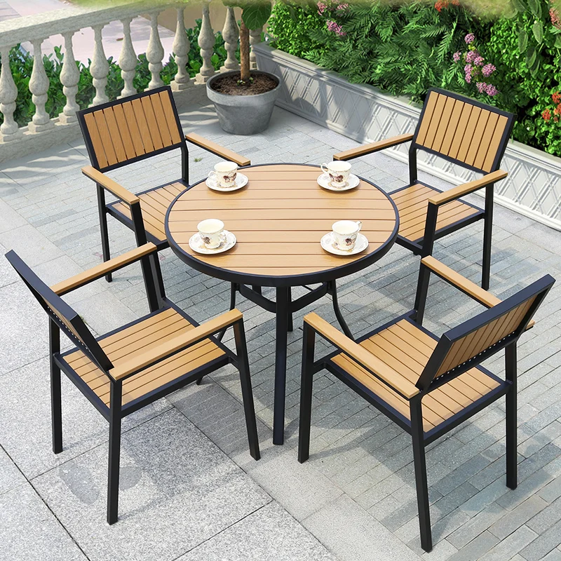 

China Product Custom Teak Wood Furniture Portable Living Room Swimming Pool Garden Dining Outdoor Table