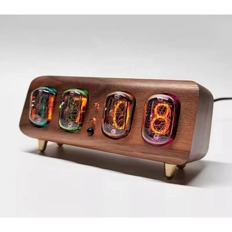 Better handmade wooden LED desk clock LED display desktop digital clock