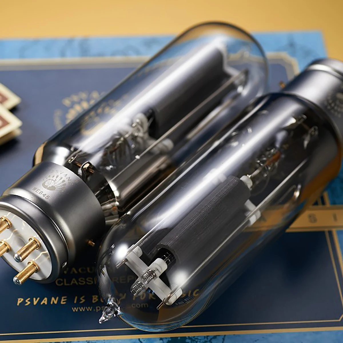 PSVANE Vacuum Tube WE845 Western Electric Replica 1:1 Replica WE845 Tube Vintage Preamp Amplifier DIY Audio Test Matched Pair