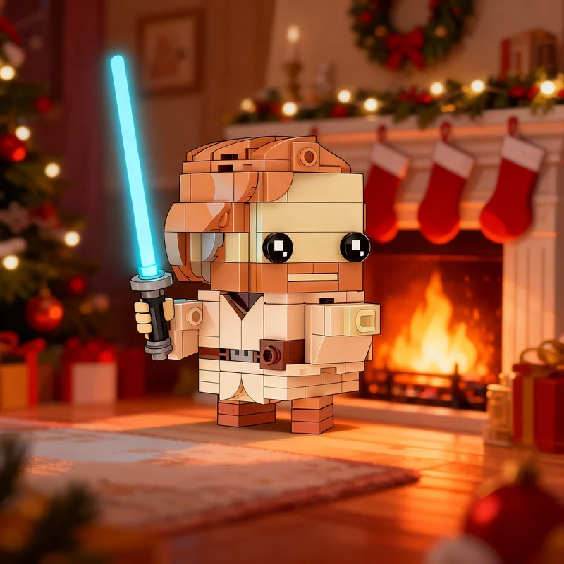 

237pcs MOC Brickheadz Obi Wan Kenobi Revenge Model Building Blocks Architecture Toys Christmas Gift Idea Education Brick
