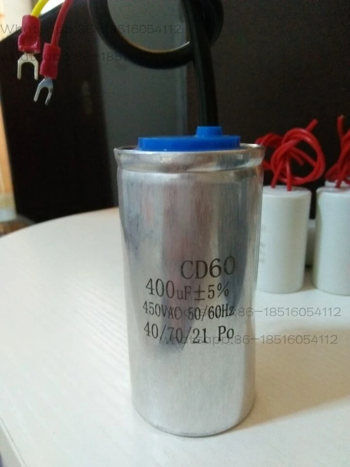 

CD60 Type 400uF450V Replaces 250V Aluminum Shell Motor with A Starting Volume of 50 * 100mm