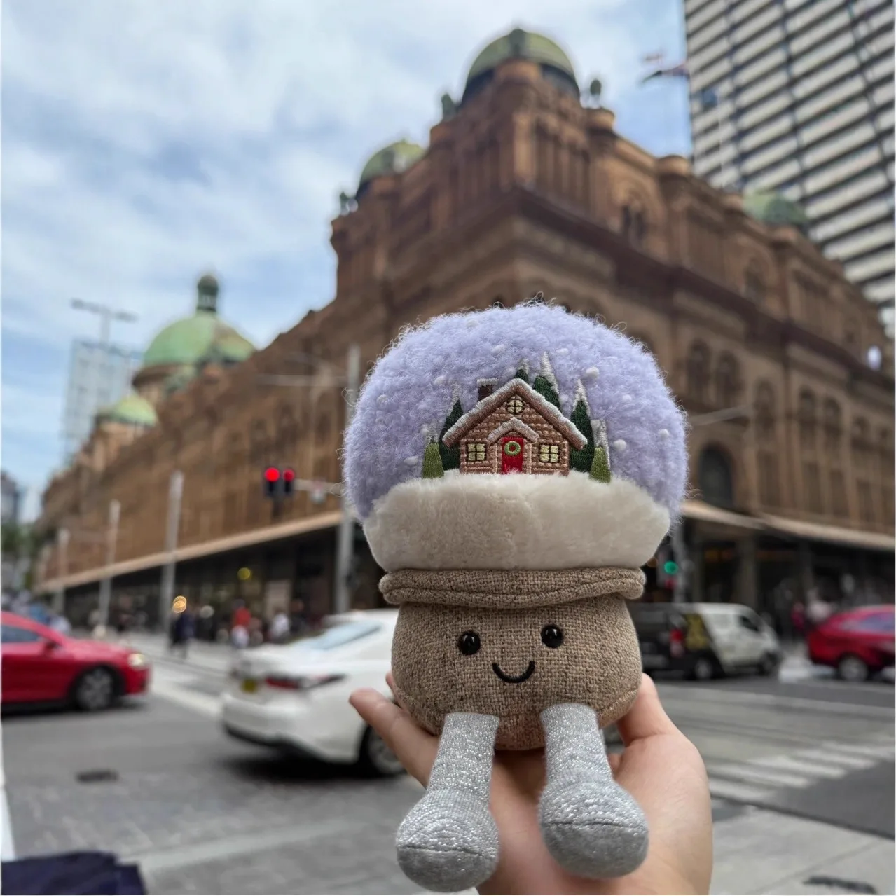 

Рождественская серия, зимняя плюшевая игрушка, снежный шар, хрустальный шар, успокаивающая мягкая игрушка для подарка на день рождения, мягкая и обнимающаяся игрушка в подарок