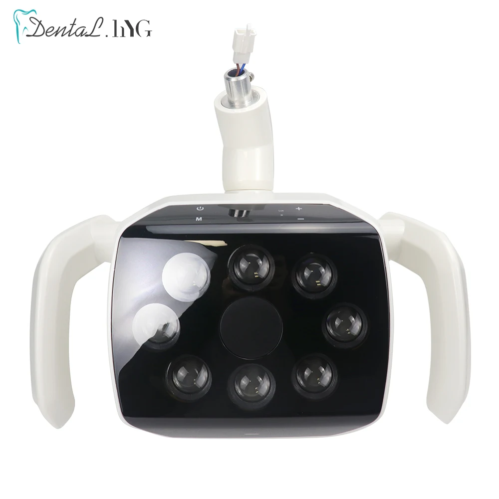 Dental Induction LED Lamp Shadowless Oral Light With Touch Control Sensor Adjustable For Dental Equipment Chair Unit 8 LEDs