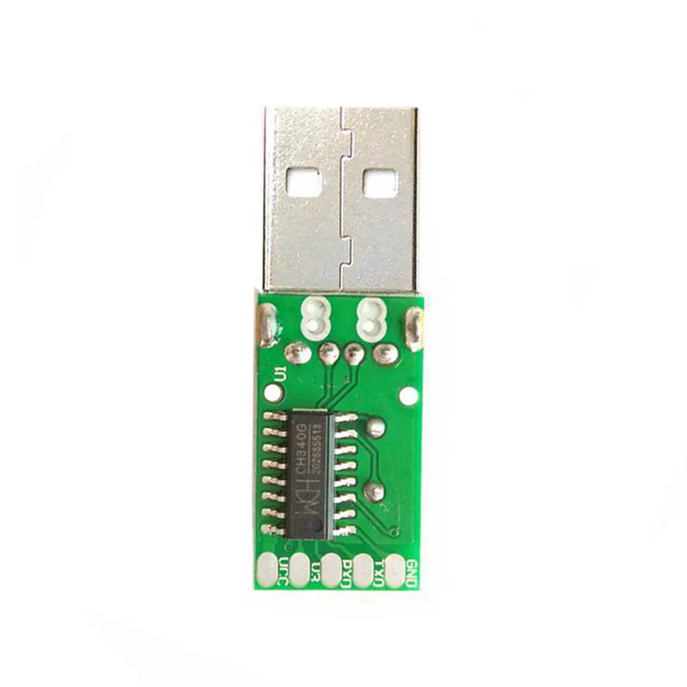 WCH CH340 USB to Serial Adapter PCB for Firmware Upgrade Flash Com Test Tools Kit
