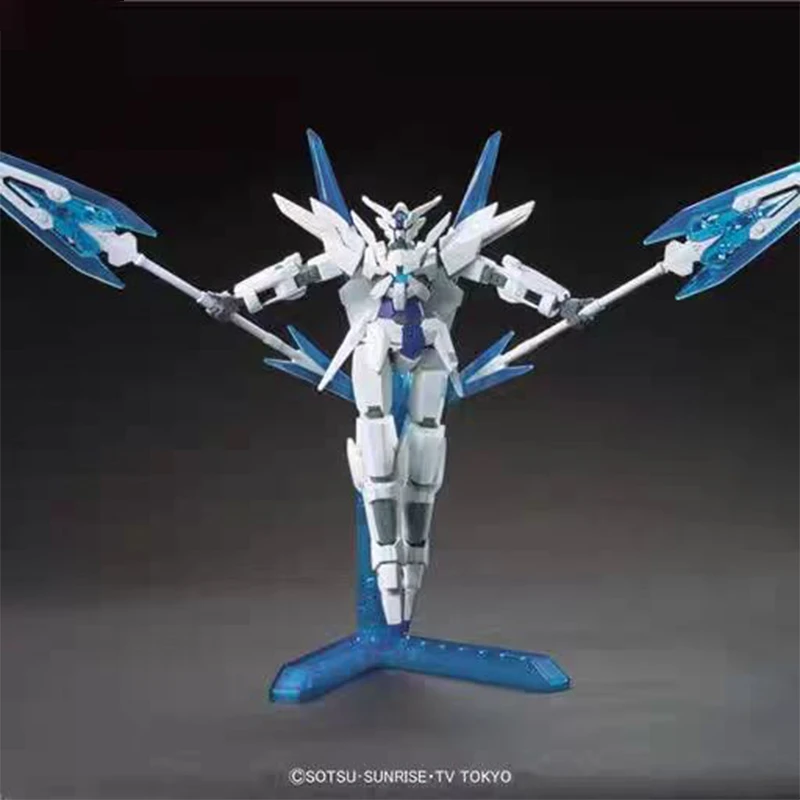 Bandai hobby 1/144 escala de alta qualidade transitória gundam construir lutadores figura ação modelo presente brinquedo coleção para criança 13 centímetros