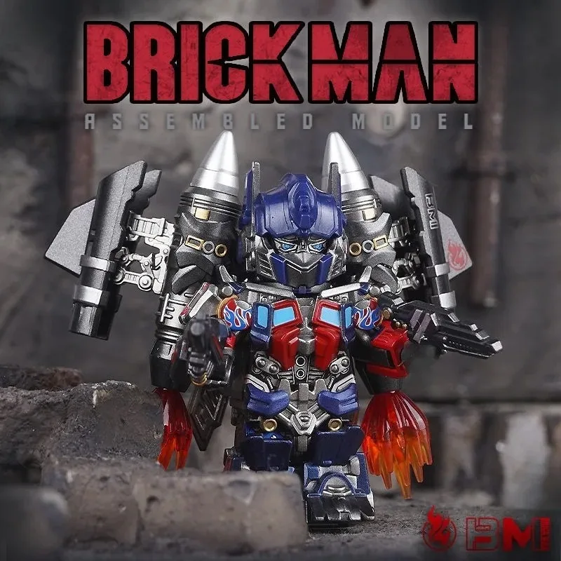 Optimus2.0 Prime كتل المحولات الجديدة MOC الحبوب الصغيرة Megatron تجميع الأطفال اللعب نحلة نموذج هدية مزخرفة