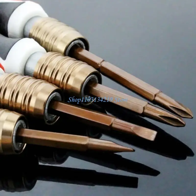 N5KC Dual Purpose Screwdriver Screwdriver Adjustable Screw Driver & Slotted Screwdriver for Household