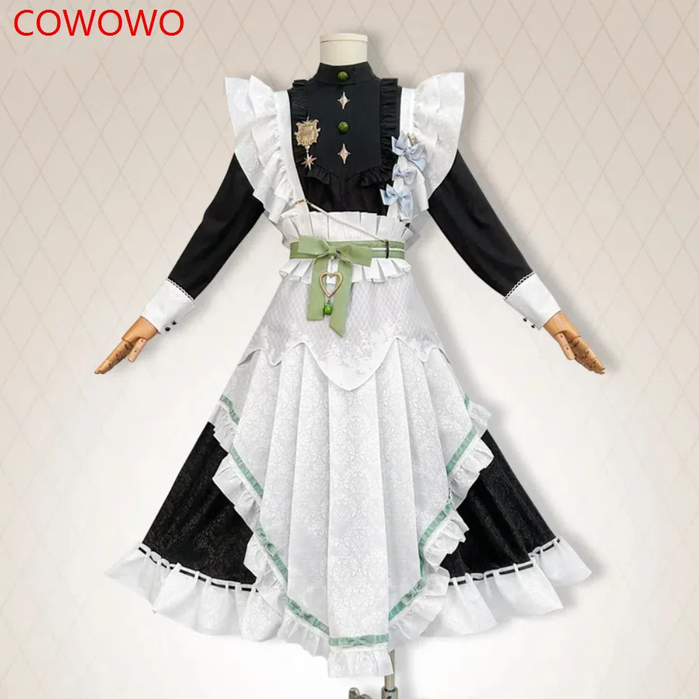 COWOWO Nu: Carnival Olivine Maid Cosplay Costume Cos Game Anime Party Uniform Hallowen Play Role Clothes Clothing