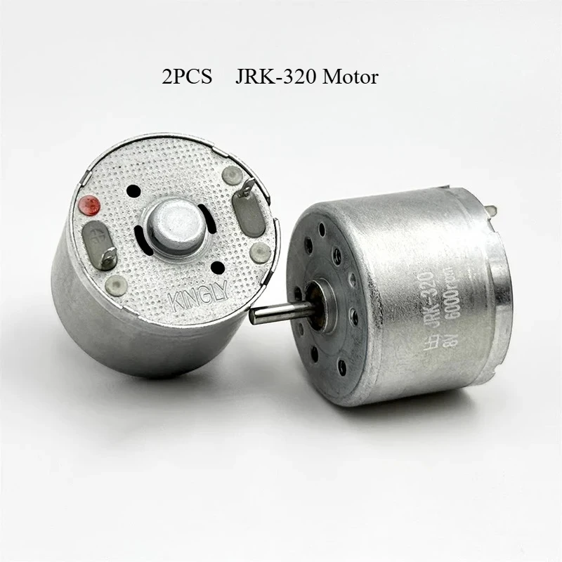 

RK-320T-11440 Mini 320 Motor DC 3V 5V 6V 8V 6000RPM Small Micro 24mm Round Spindle Motor for Hobby Toy Fan Robot Engine