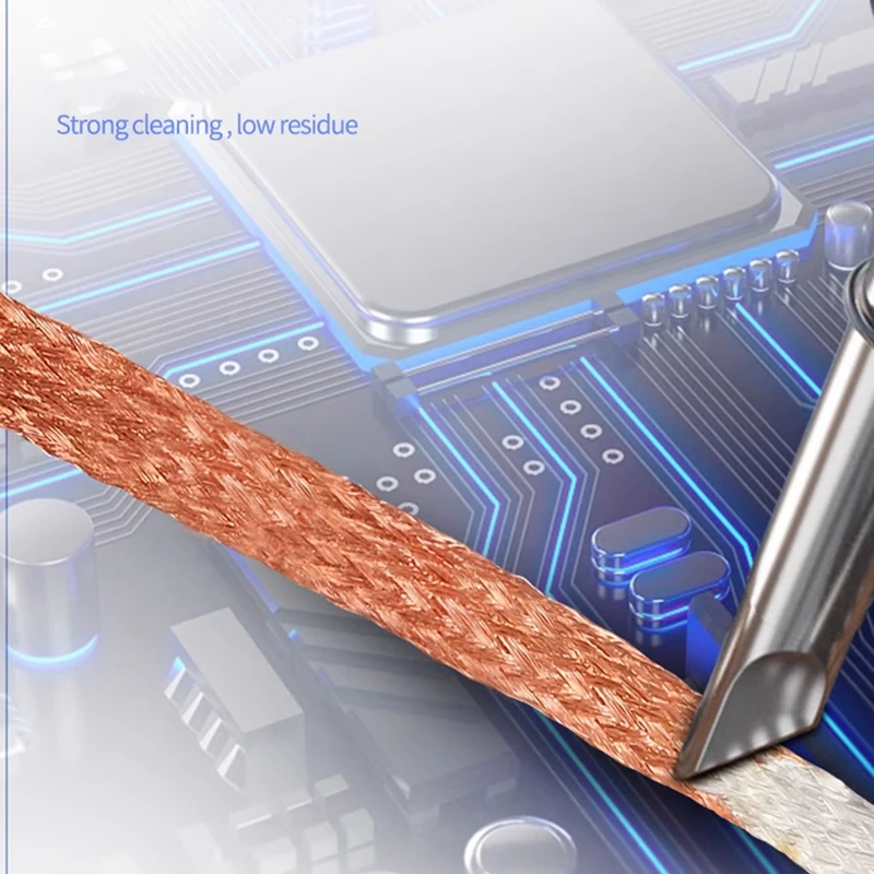 Siatka do rozlutownicy MECHANIC R300, drucik do usuwania cyny, do naprawy telefonów komórkowych, komputerów, PCB, lutowania, usuwania cyny, narzędzia BGA