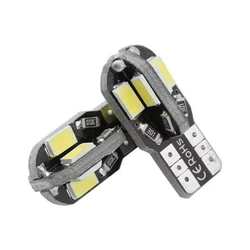 Car LED T10 W5W Canbus Glass COB 6000k Reading Dome Lamp Marker Wedge License PlateLight Bulb 168 194 192 DC 12V White Blue Red