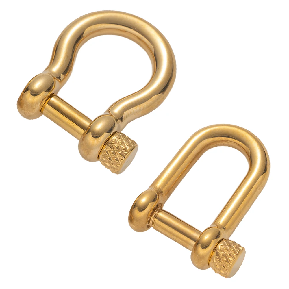 1 stks 304 Rvs D-Ring Anker Beugel Sluitingen Schroef Lock Boog Hoefijzer Gesp voor DIY Armbanden Portemonnee Sieraden Maken