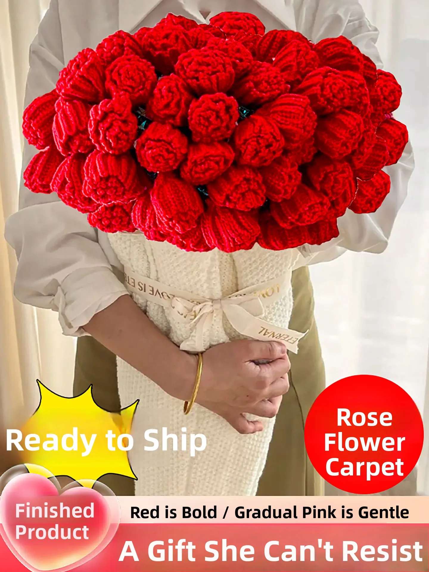 couverture-en-forme-de-rose-cadeau-d'anniversaire-pour-femme-meilleure-amie-petite-amie-signification-profonde-pratique-sensation-haut-de-gamme-bouquet-de-fleurs-en-laine