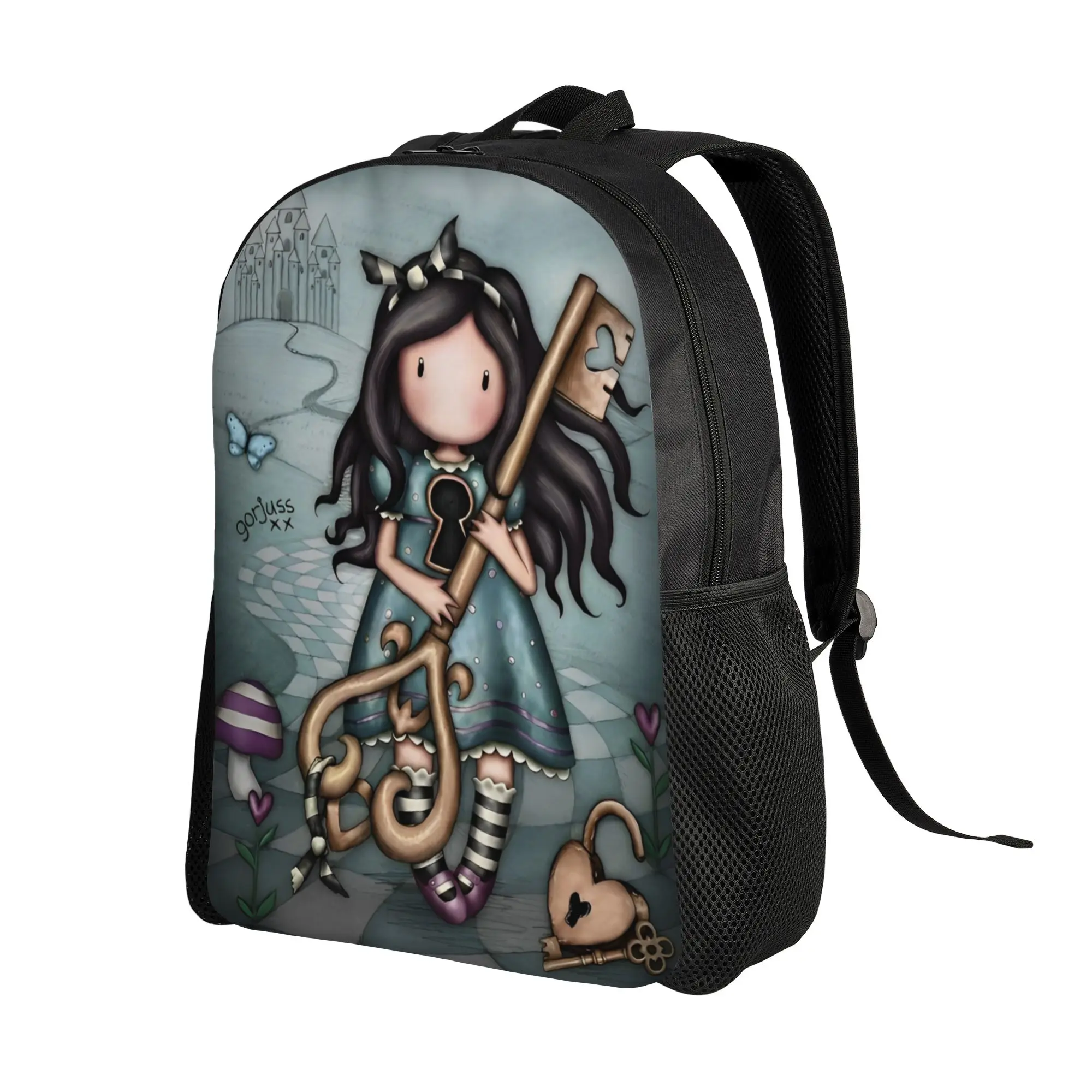 S-Santoro G-Gorjuss Backpack for Men Women Cool Student Business Daypack Cute Doll Toys  Laptop Computer Shoulder Bag Gift