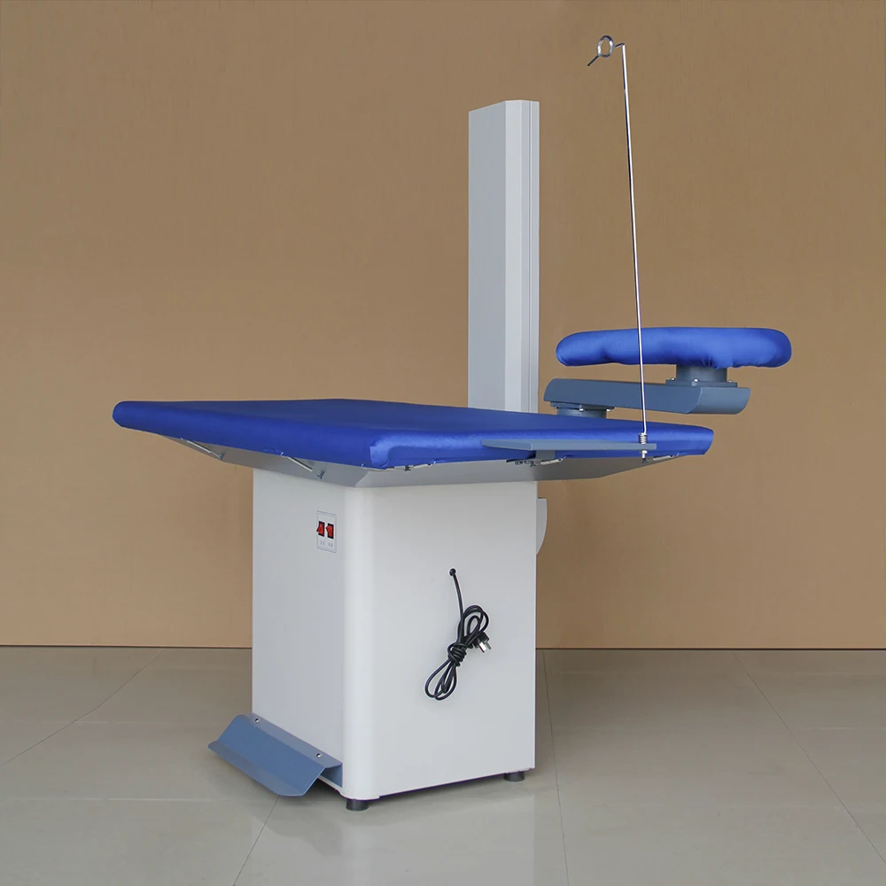 

Commercial Laundry Ironing Table With Steam Generator