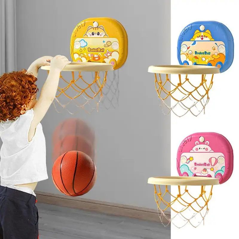 Toddler Basketball Hoop Height Adjustable Basketball Hoops & Goals Silent Toy Basketball Products For Active Play