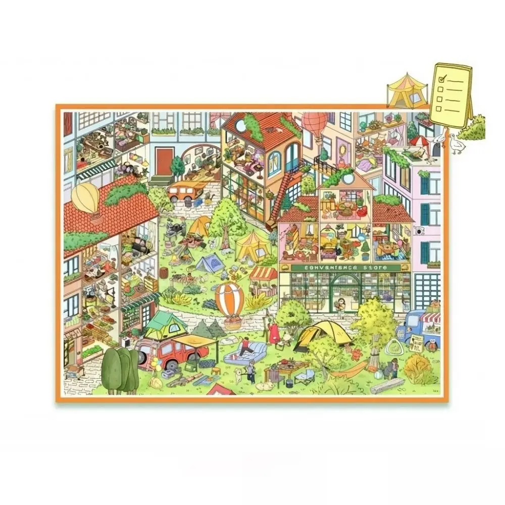 

Новая серия наклеек Magic Town: миниатюрные 3D-стикеры для ландшафта, большие, мультяшные, из ПЭТ, с изображением домиков