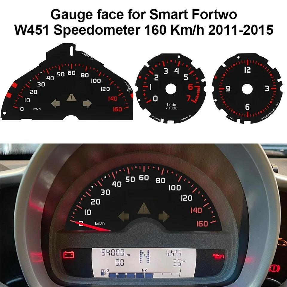 100Mph Gauge Face F…