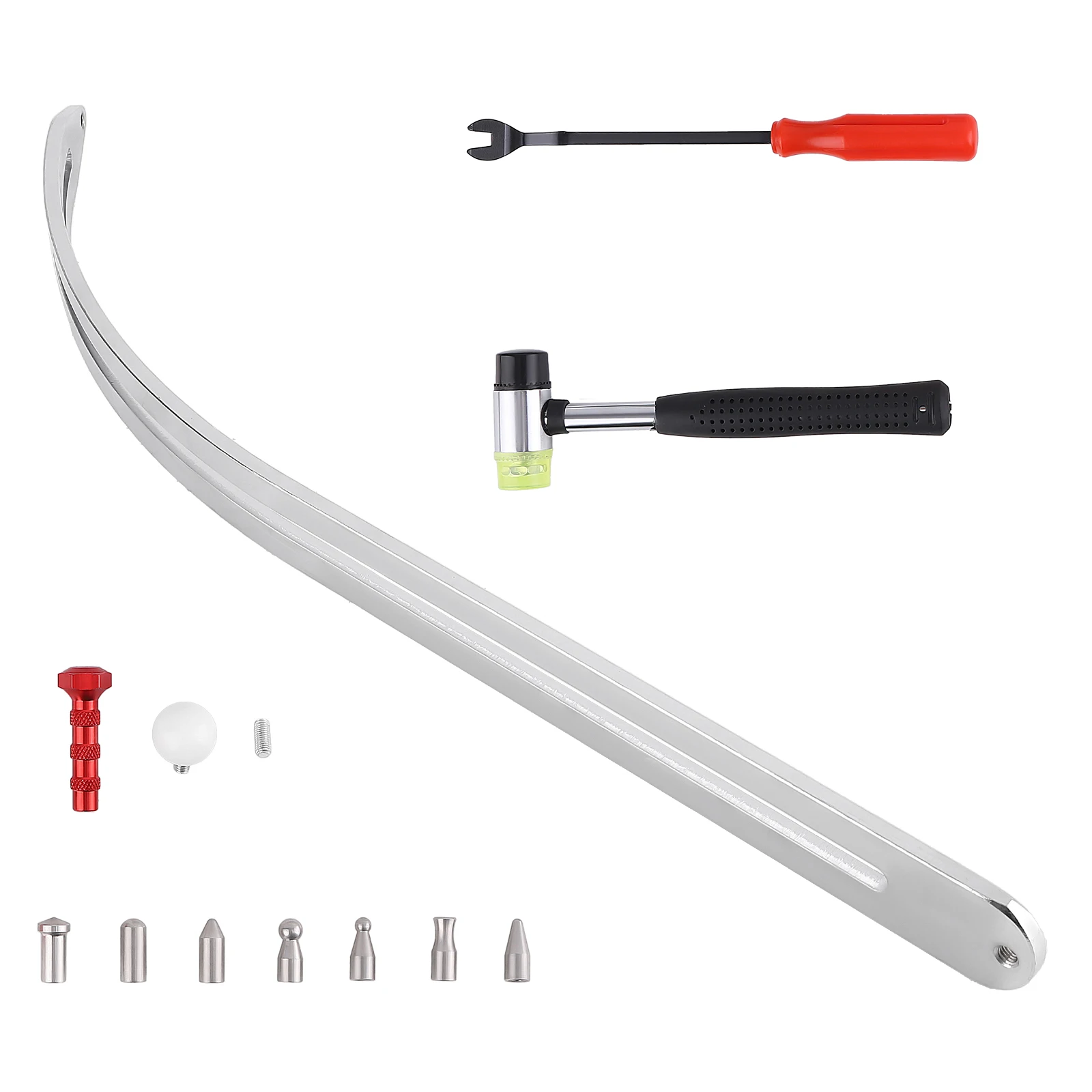 

Car Repair Dent Removal Tool Kit Car Fender Damage Repair Tools Flat Bar