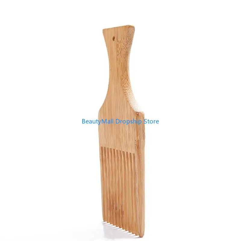 

40JD Beard Pick for Men- Wooden Comb Afro Hair Lift Combs