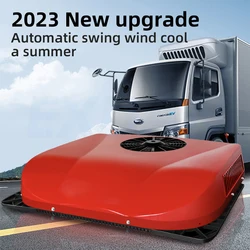 12V/24V Parking Air Conditioning Integrated Machine For Trucks Top Mounted Electric Motor Home Truck Vehicle Air conditioning