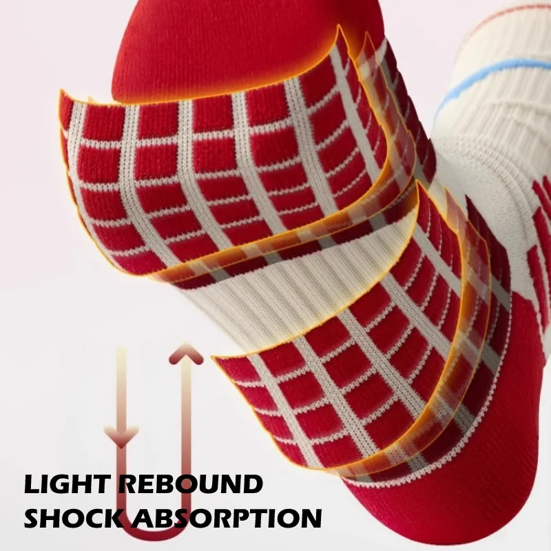 النخبة جوارب رياضية الرجال النساء امتصاص الصدمات كرة السلة الدراجات الجوارب ماراثون الجري المناشف وحيد رائحة برهان امتصاص العرق #5